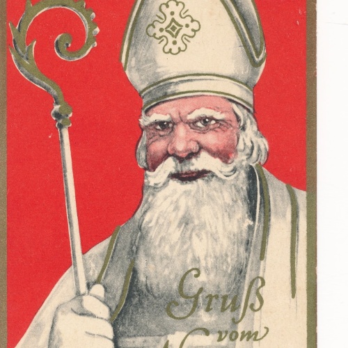 AK gruß vom Nikolo - Kikolaus Ansichtskarte (18625)