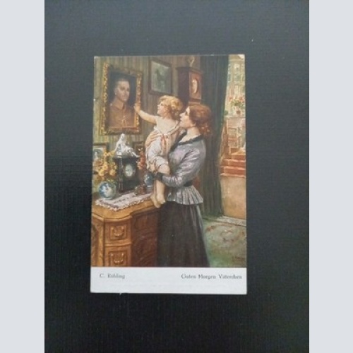 Röhling Guten Morgen Väterchen Mutter Mit Kind 180063 Gr