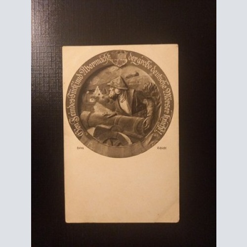 Heinz Schießt Mann Mit Kanone Gr