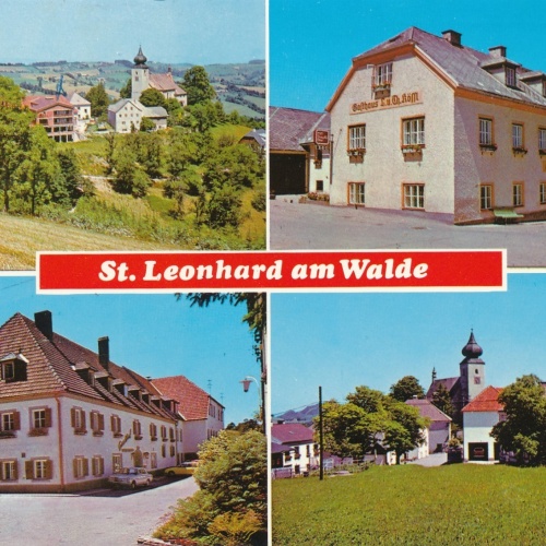 AK aus St. Leonhard am Walde NÖ Ansichtskarte (18666)