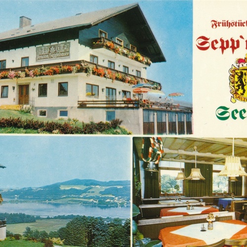 AK aus Seeham Pension Seppnbauer Salzburg Ansichtskarte (18684)