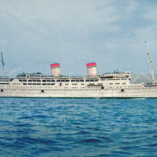 AK vom Dampfer Conte Grande Ansichtskarte (18597)