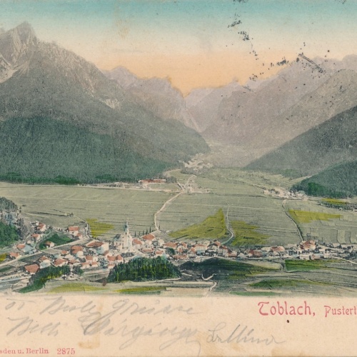 AK aus Toblach Italien Ansichtskarte (18591)