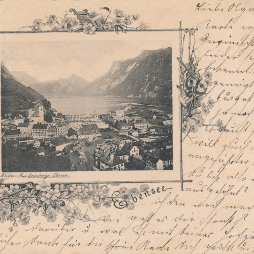 AK aus Ebensee Oberösterreich Ansichtskarte (16651)