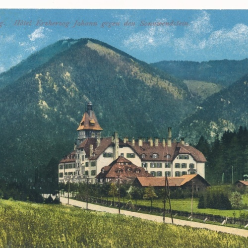 AK aus Semmering mit Hotel Erzherzog Johann NÖ Ansichtskarte (18718)