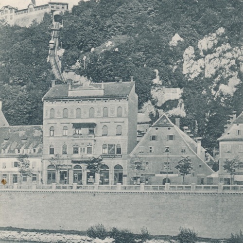 AK aus Graz Schlossbergbahn Steiermark Ansichtskarte (18730)