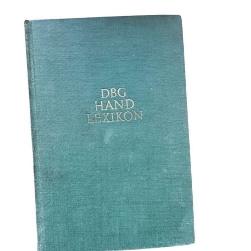 DBG(Deutsche Buch-Gemeinschaft)-Handlexikon Deutsche Buch-Gemeinschaft [Hg.]: