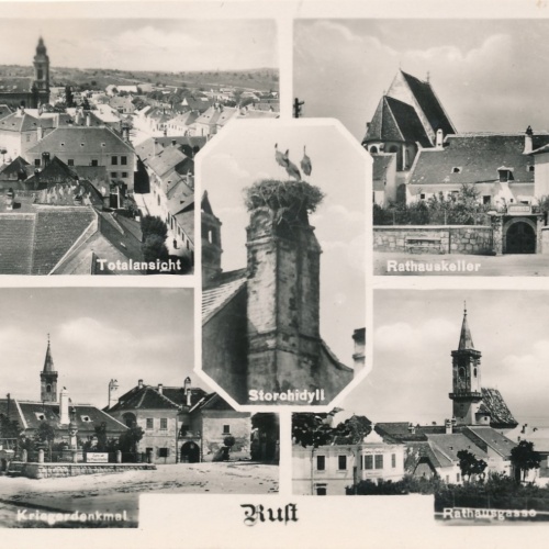 AK aus Rust Burgenland Ansichtskarte (18782)