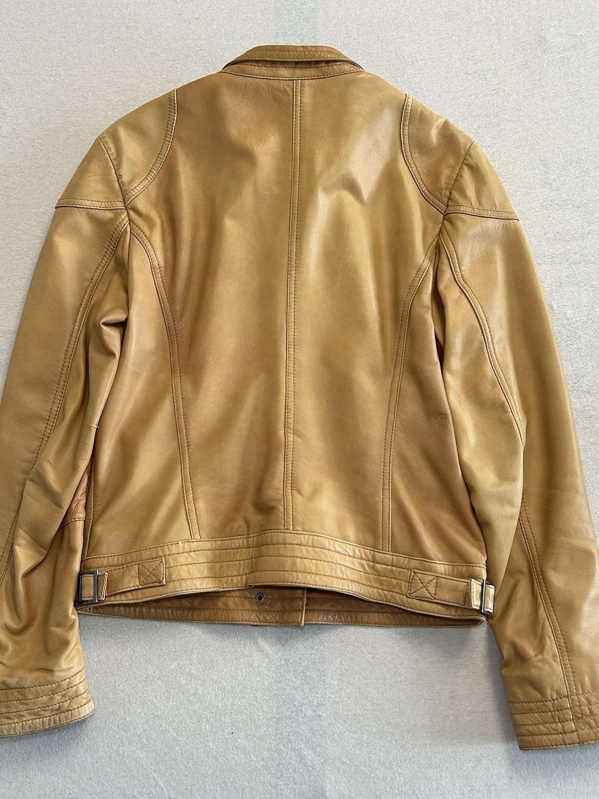 Frieda & Freddies New York Damen Lederjacke | Größe S | Braun | Echtleder