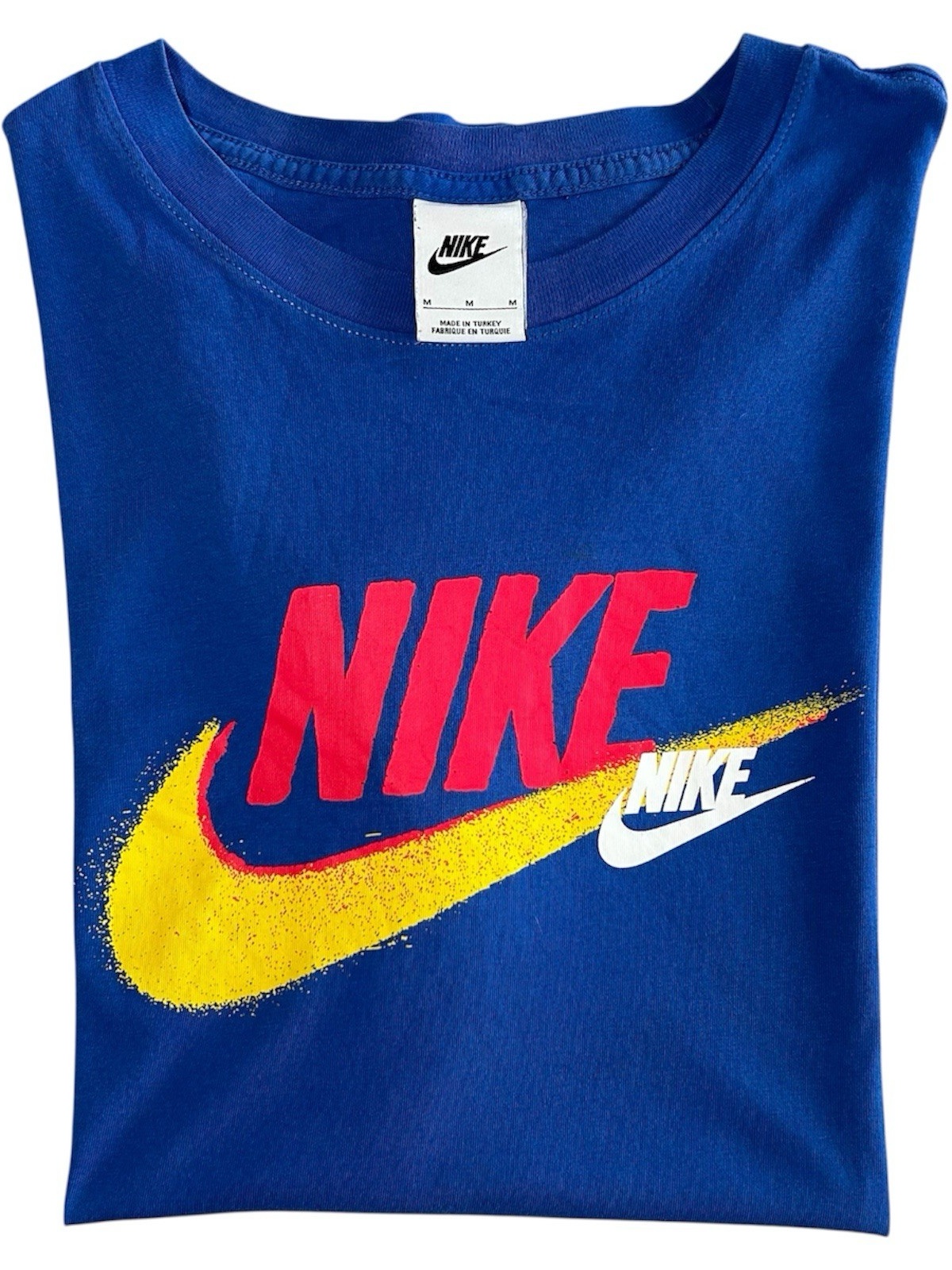 Nike T-Shirt | Größe M | Blau | Sehr guter Zustand | Bedruckt