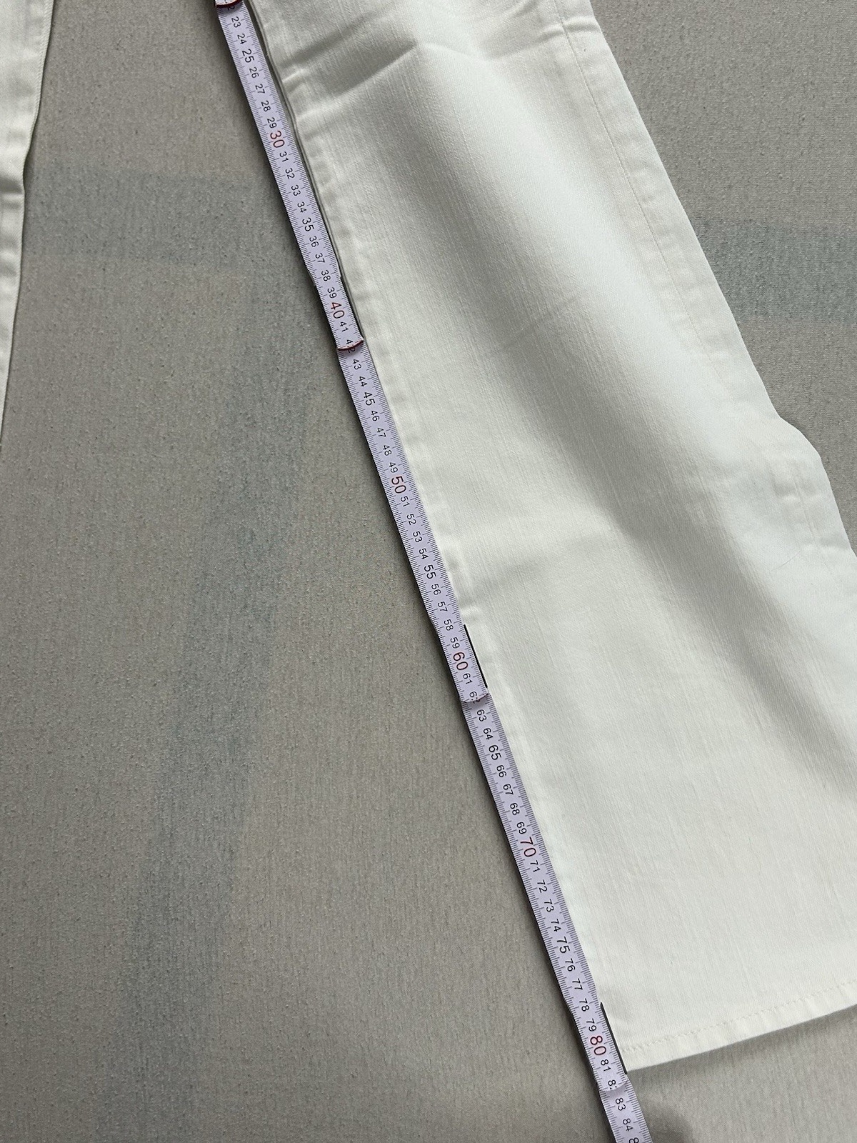 Stefanel Schlaghose Damen | NEU mit Etikett | Größe XS, ITA 25 | Weiß