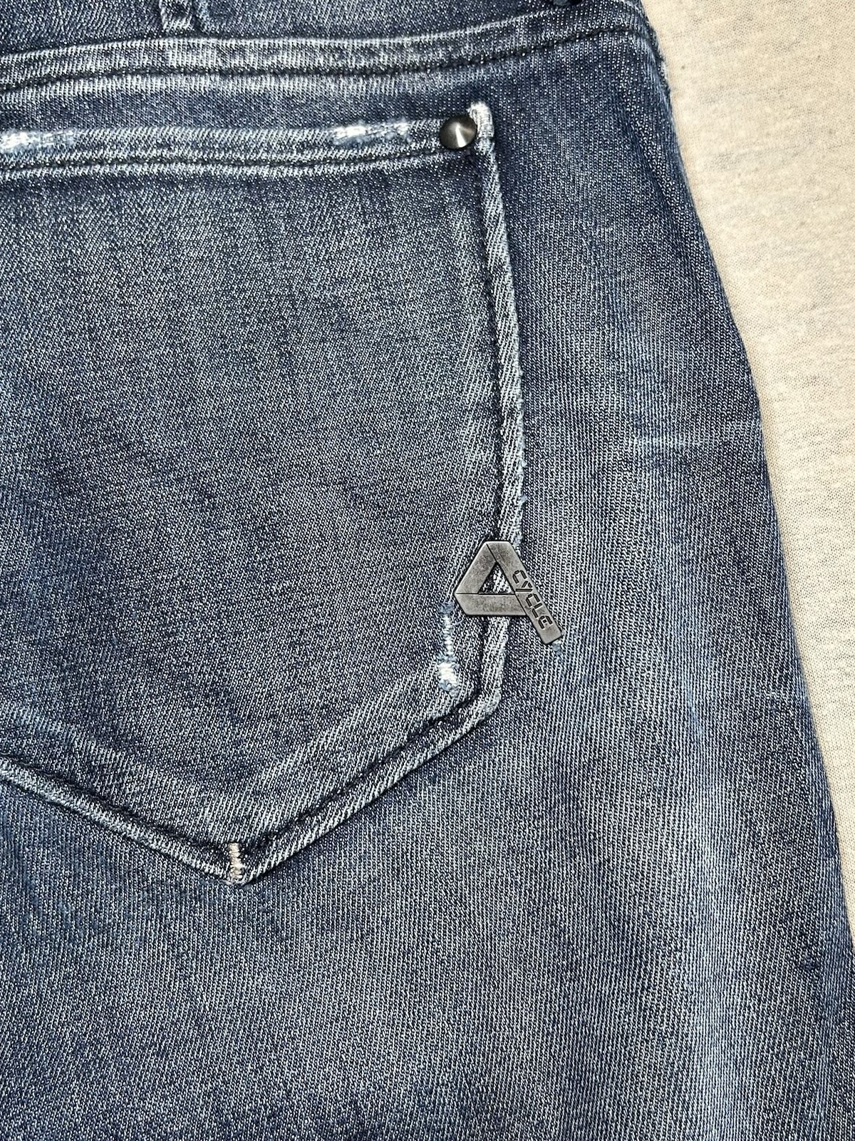 Cycle Damenjeans Skinny | Größe W32 L32 - DE40 | Made in Italy | Blau