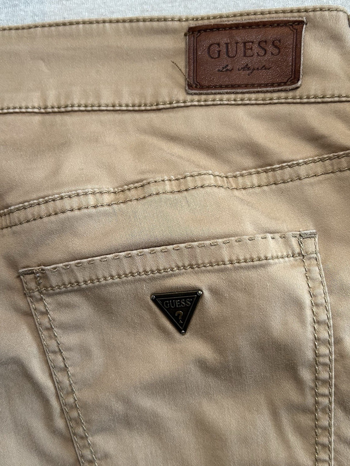 Guess Nicole Skinny Damen Jeans | Größe W28 L30 | Braun | Sehr guter Zustand