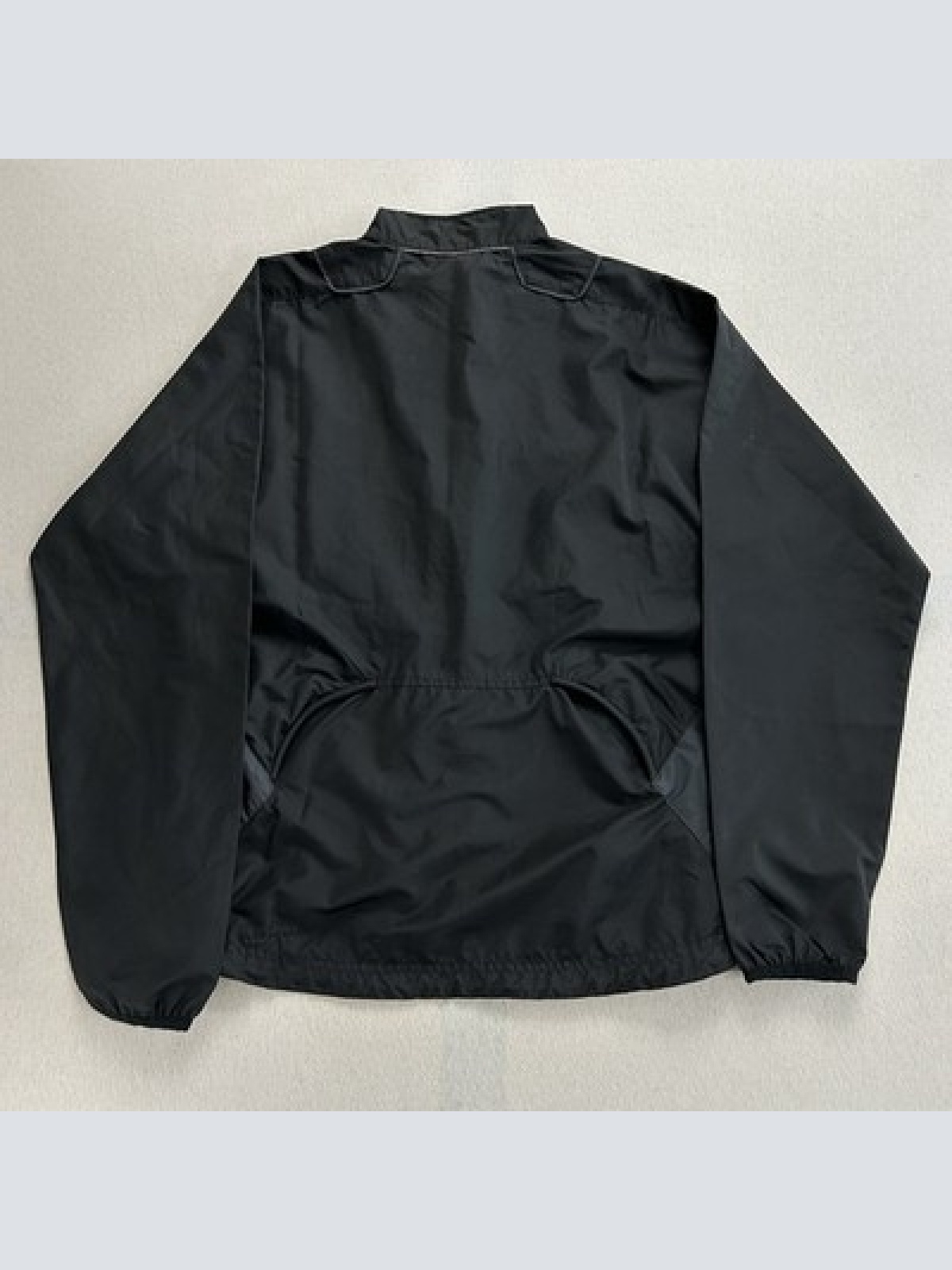 Vintage Nike x Swatch Windbreaker Trainingsjacke Clima-Fit Größe S Schwarz