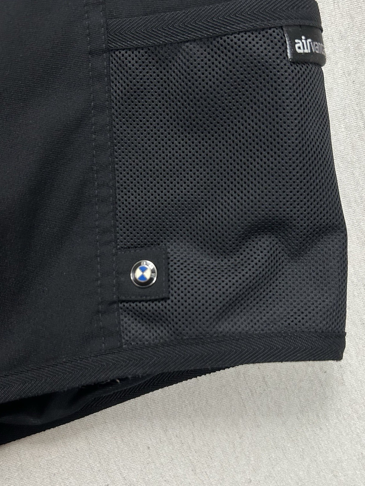 BMW Motorrad Airvantage Weste Größe M Schwarz Ventilkappe fehlt