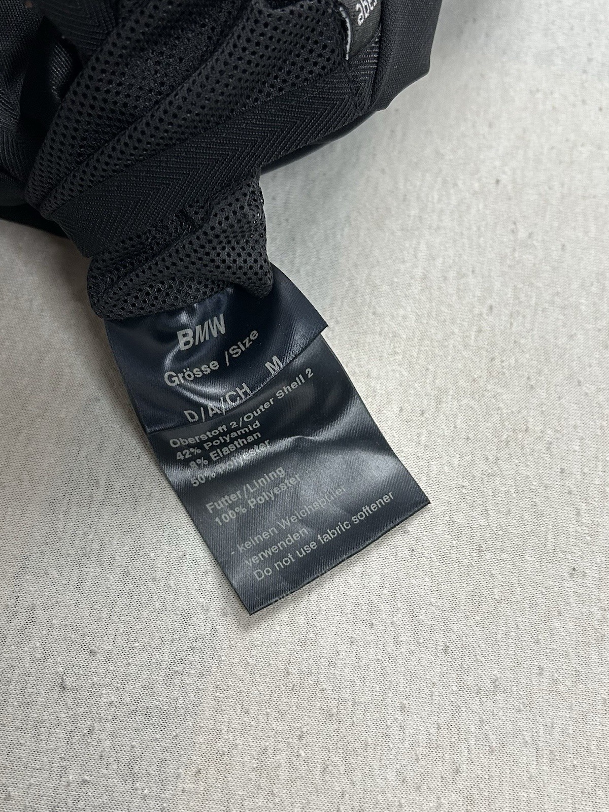 BMW Motorrad Airvantage Weste Größe M Schwarz Ventilkappe fehlt