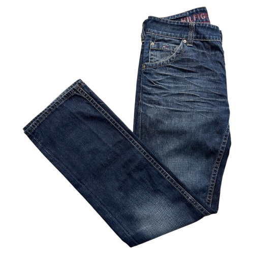 Tommy Hilfiger Denim Straight Jeans | Größe W32 L32 DE48 | Blau | Sehr gut