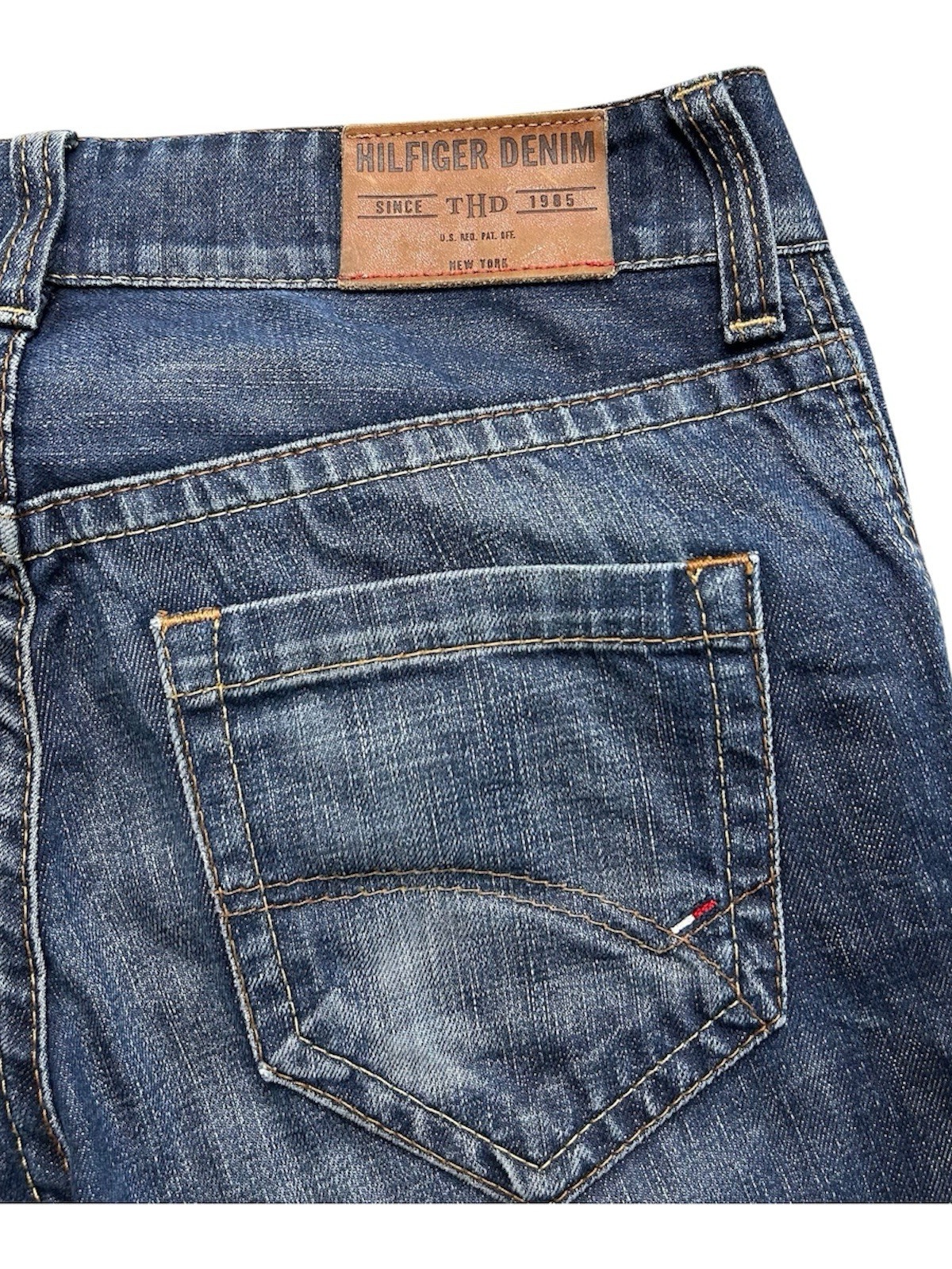 Tommy Hilfiger Denim Straight Jeans | Größe W32 L32 DE48 | Blau | Sehr gut