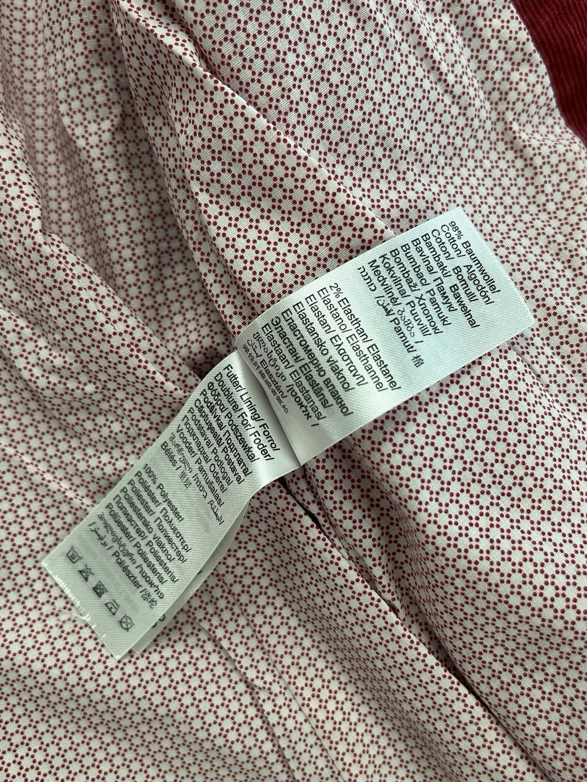 Tom Tailor Damen Blazer Größe 34 Casual Vintage Rot Knöpfe Maße auf den Fotos