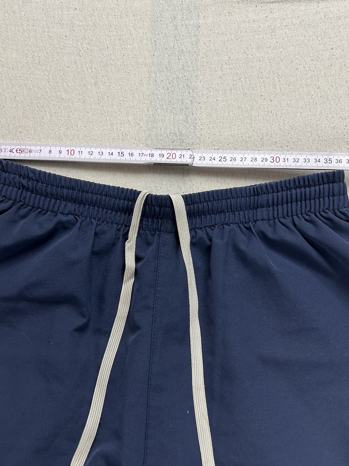 Reebok Vintage Shorts | Logo gestickt | Größe L | Blau | Maße auf den Fotos