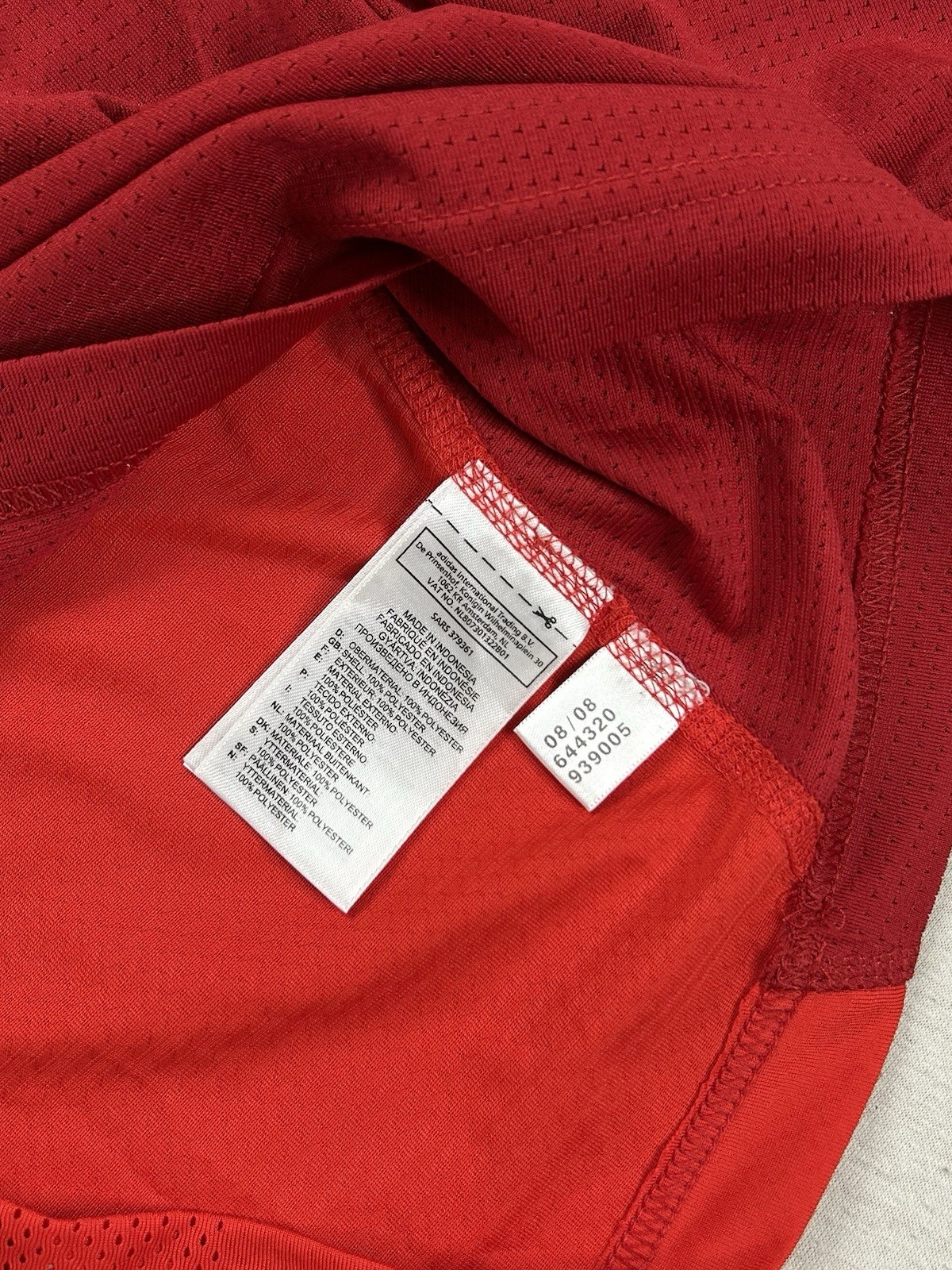 Adidas Supernova Clima365 Langarm Sweatshirt | Größe M | Rot | Maße auf Fotos