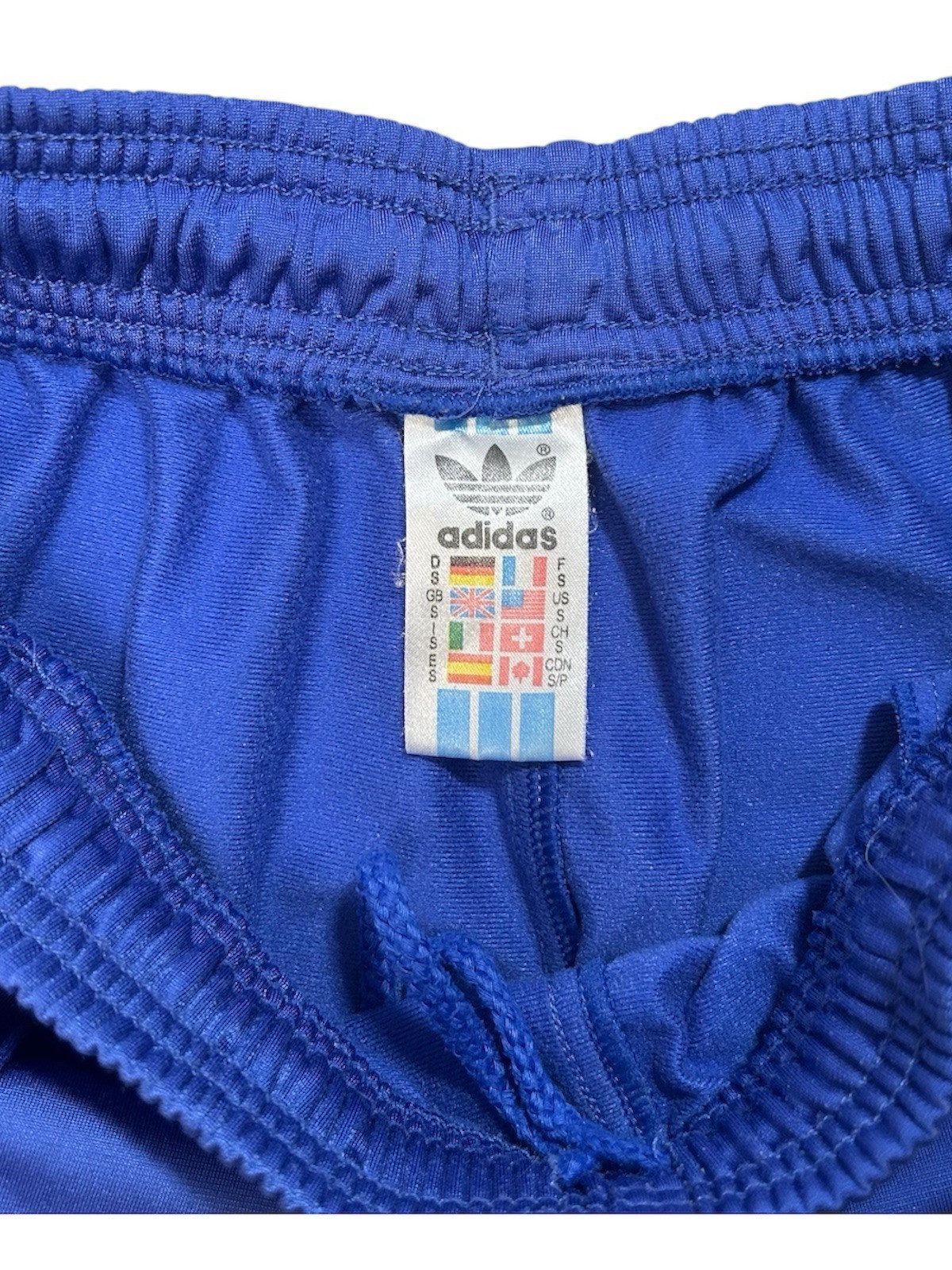 Vintage Adidas Jogger | Größe S | Blau Grün | Retro 90er 80er
