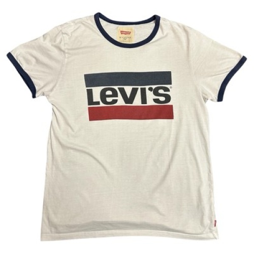 Levi Strauss & Co Damen Top | Größe S | Weiß | Sehr schöner Zustand | Kurzarm |