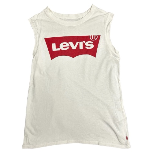 Levi´s Ärmelloses Damen Top | Größe S | Weiß | Sehr schöner Zustand