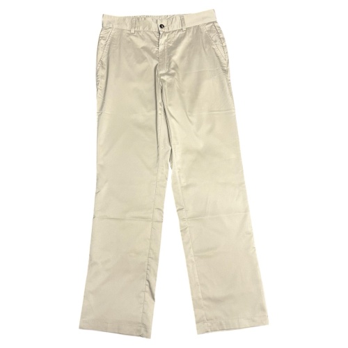 Adidas Golf Hose Herren | Größe W34 L34 | Khaki / Beige | Climalite | Sporthose