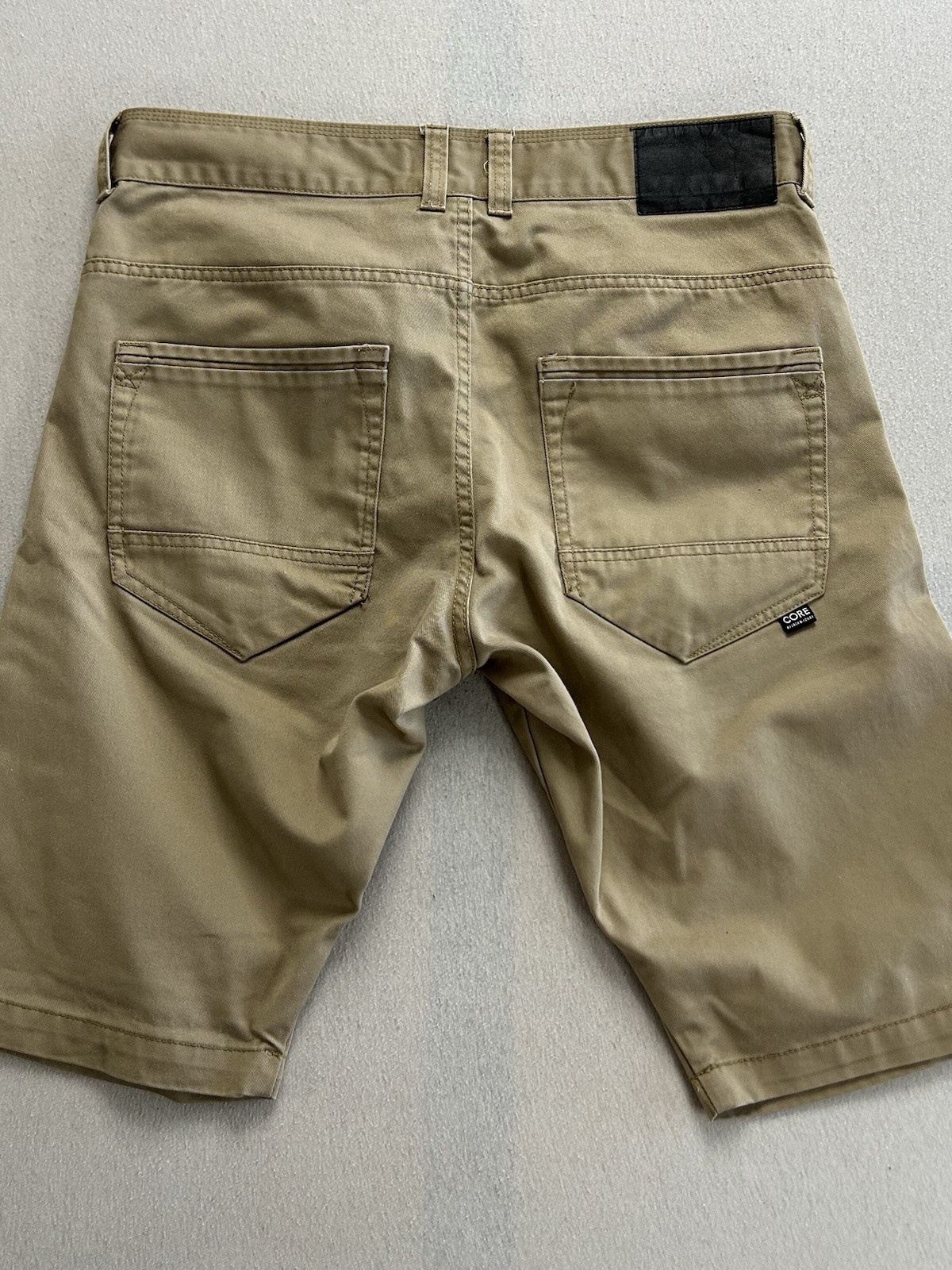 Core by Jack & Jones Chino Shorts Herren Größe L Braun Maße auf den Fotos