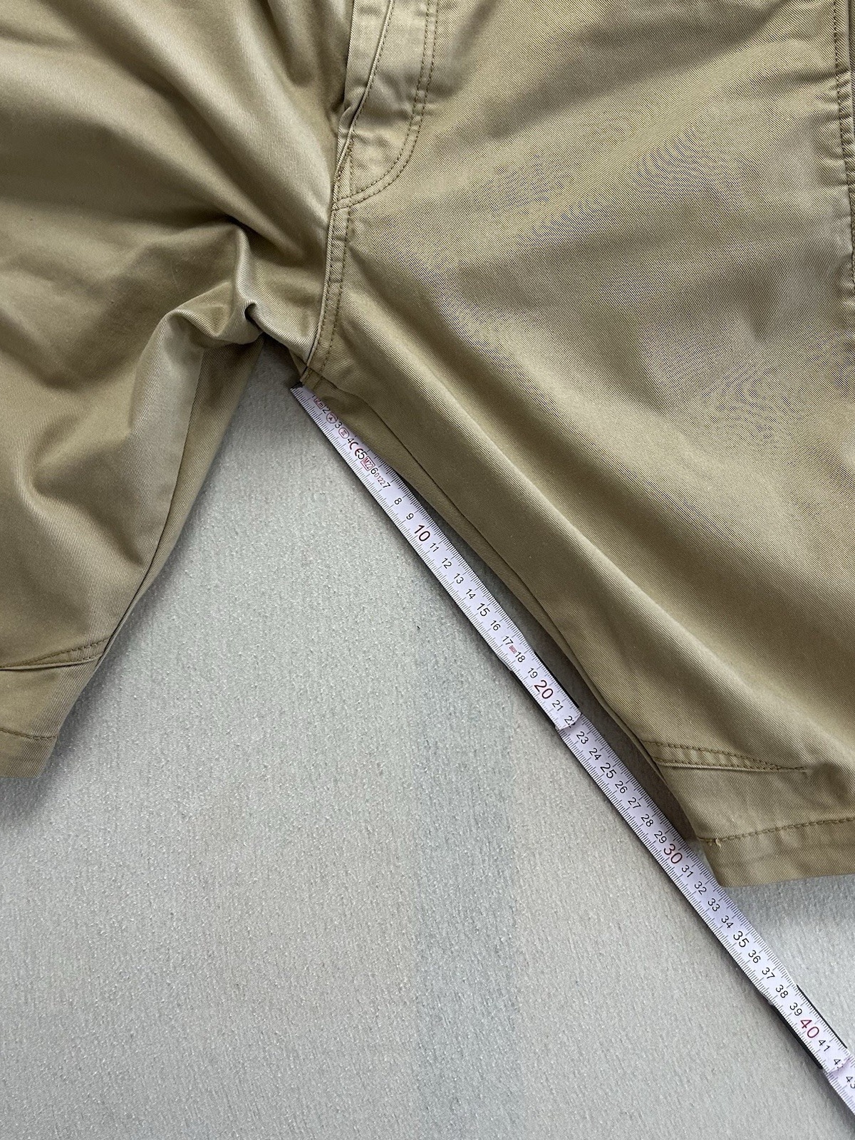 Core by Jack & Jones Chino Shorts Herren Größe L Braun Maße auf den Fotos