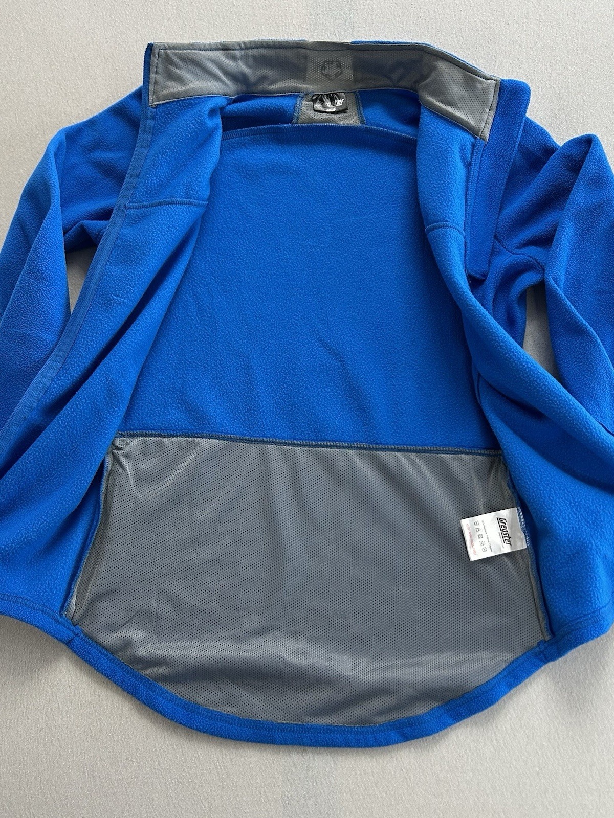 Gregster Outdoor Fleecejacke Damen Größe S Blau Warm Maße auf den Fotos