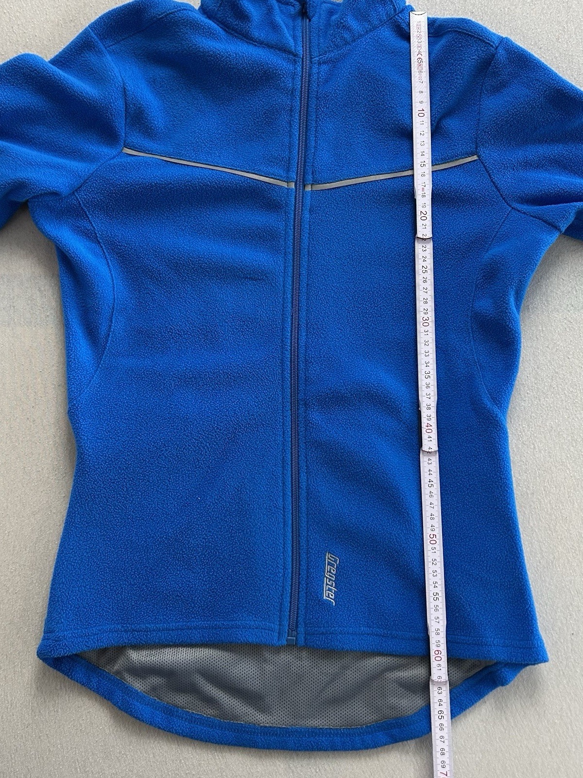 Gregster Outdoor Fleecejacke Damen Größe S Blau Warm Maße auf den Fotos