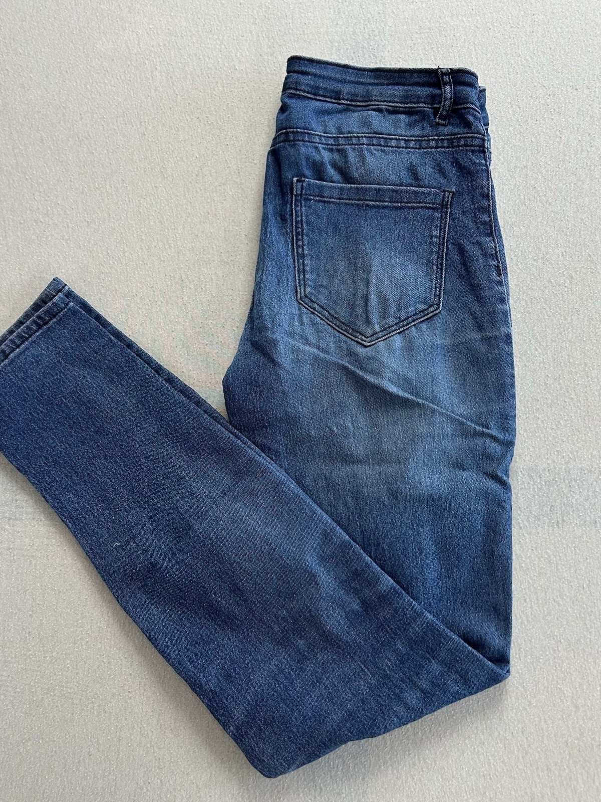 Esmara Damen Jeans Größe 36 Skinny Fit Blau Maße auf den Fotos