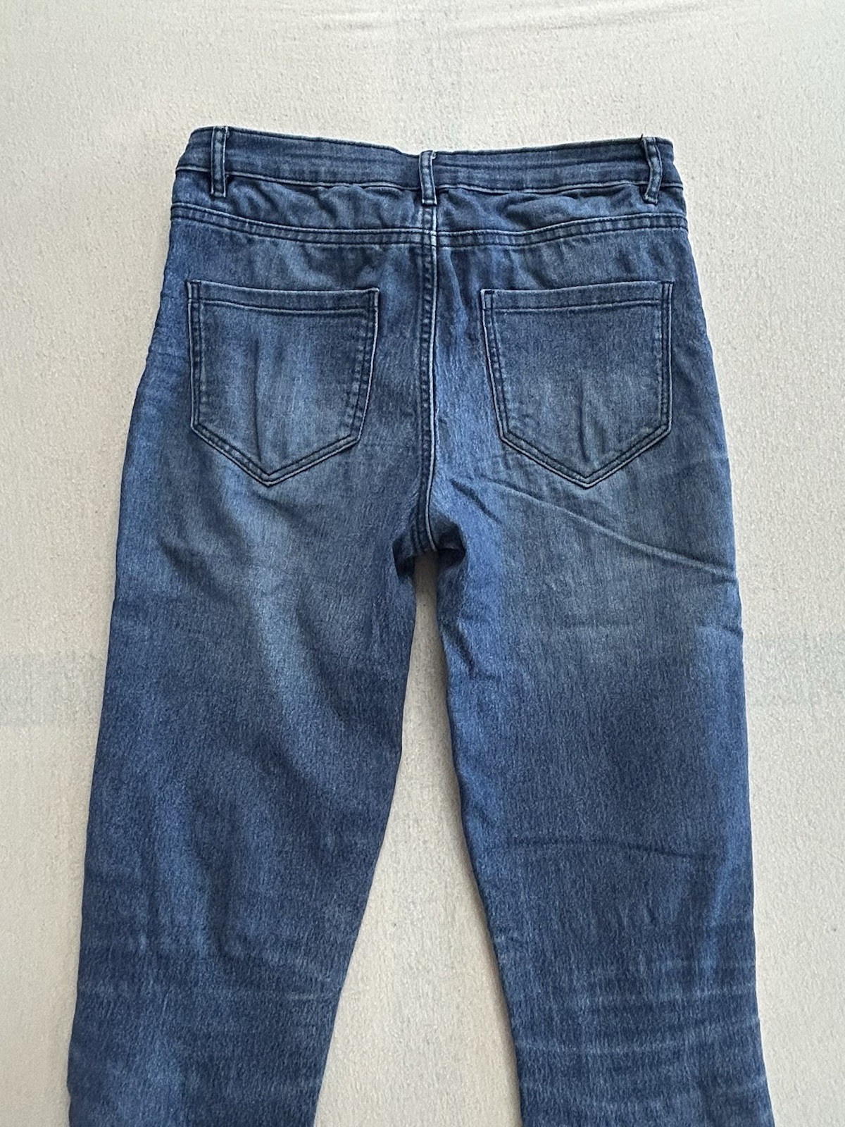 Esmara Damen Jeans Größe 36 Skinny Fit Blau Maße auf den Fotos