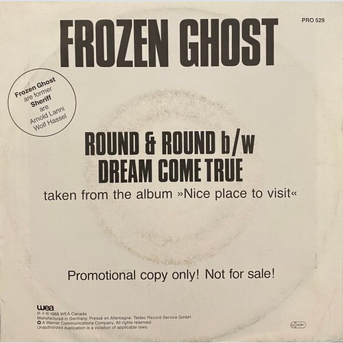 Frōzen Ghōst - Round & Round / Dream Come True (7", Single, Promo)