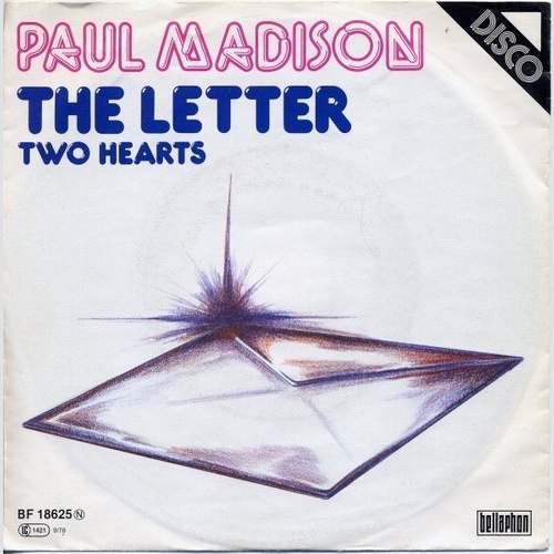 Paul Madison - The Letter (7", Single)
