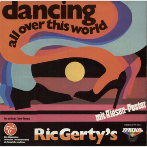 Ric Gerty's - Dancing All Over This World (LP, Album, Blu)