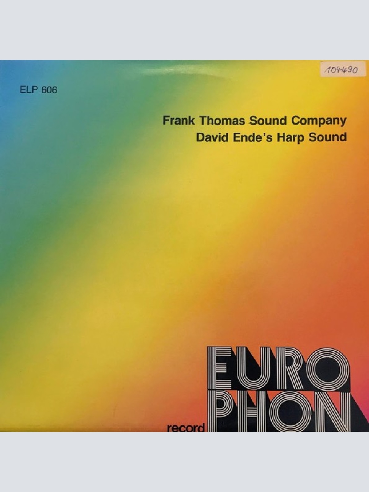 Frank Thomas Sound Company, David Ende's Harp Sound* - Frank Thomas Sound Com...