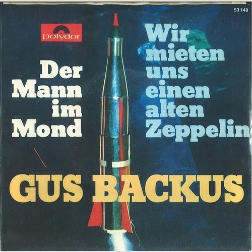 Gus Backus - Der Mann Im Mond (7", Single, Mono, Promo)