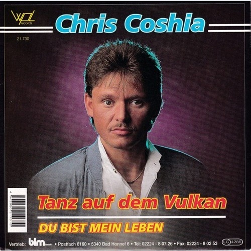 Chris Coshia - Tanz Auf Dem Vulkan (7")