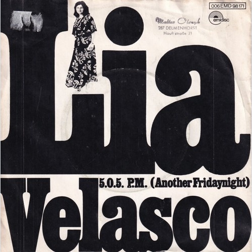 Lia Velasco - 5.0.5. P.M. (Another Fridaynight) (7", Single)