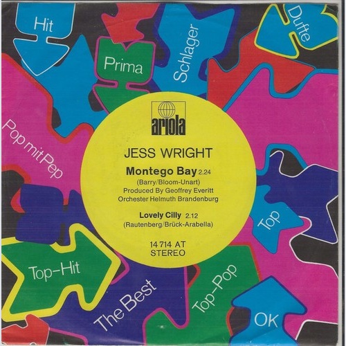 Jess Wright, Orchester Helmut Brandenburg - Montego Bay (7", Single)