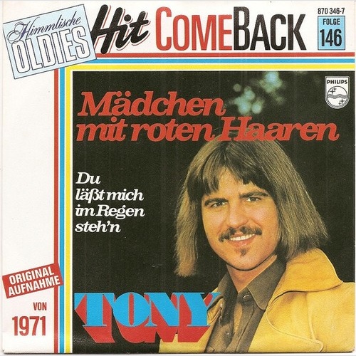 Tony (9) - Mädchen Mit Roten Haaren (7", Single, RE)