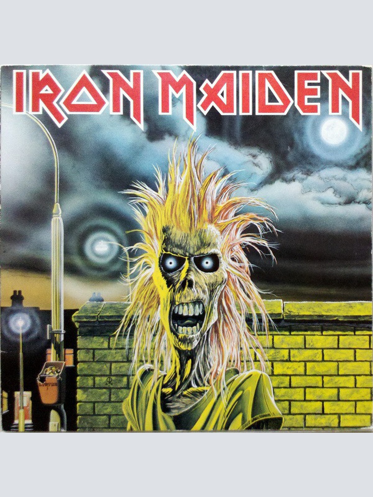 Iron Maiden - Iron Maiden (LP, Album, RE)
