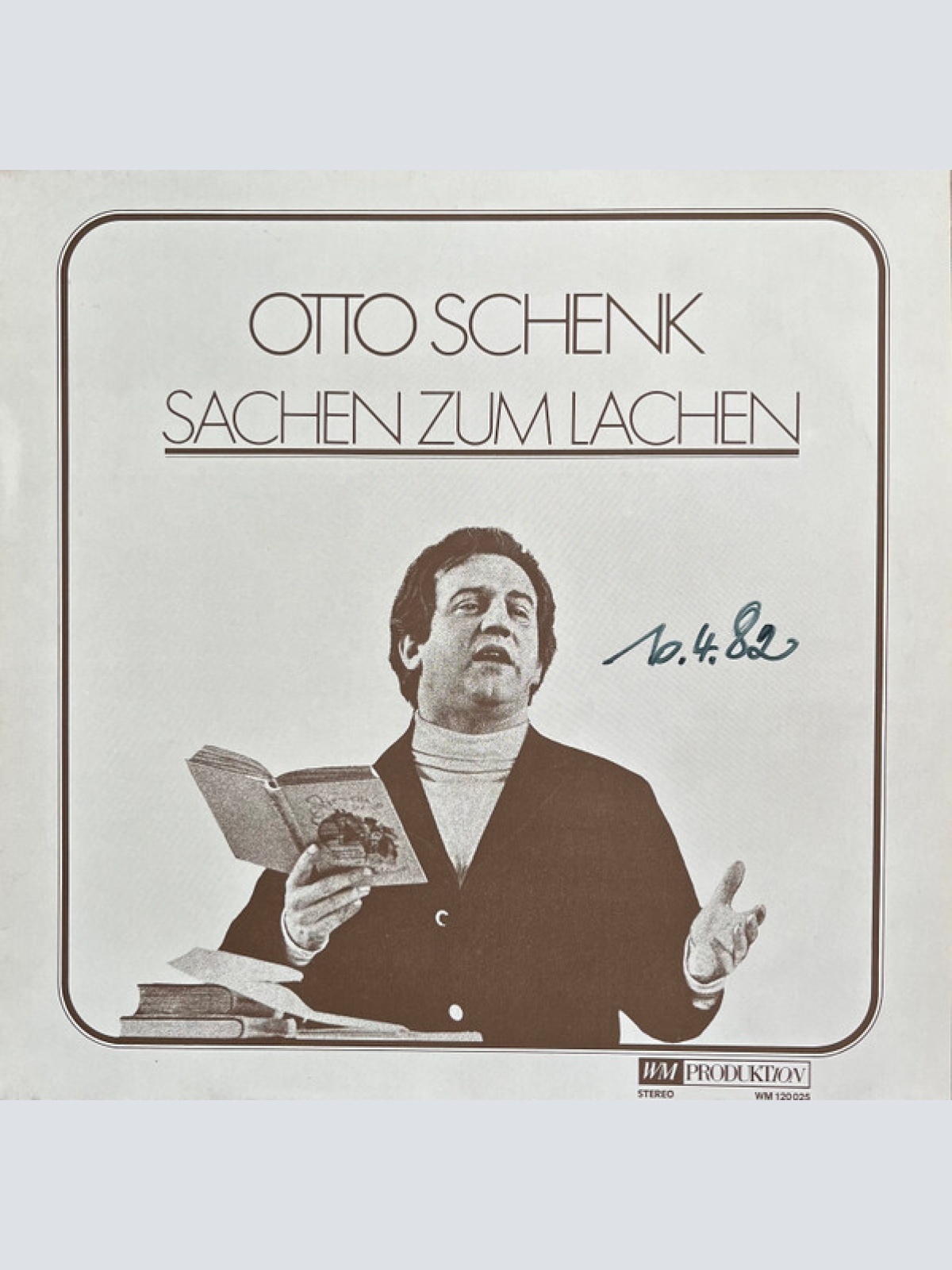 Otto Schenk - Sachen Zum Lachen (LP, Album)