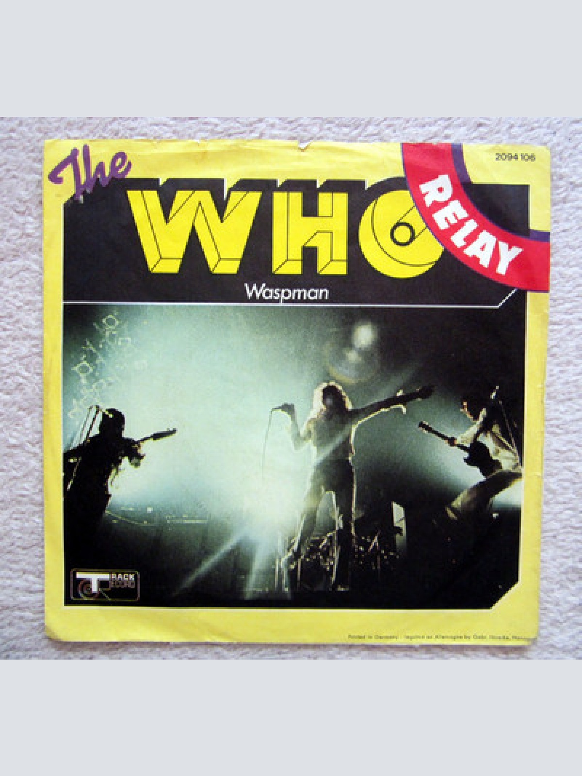 Single / THE WHO / 1973 / RELAY / RARITÄT /