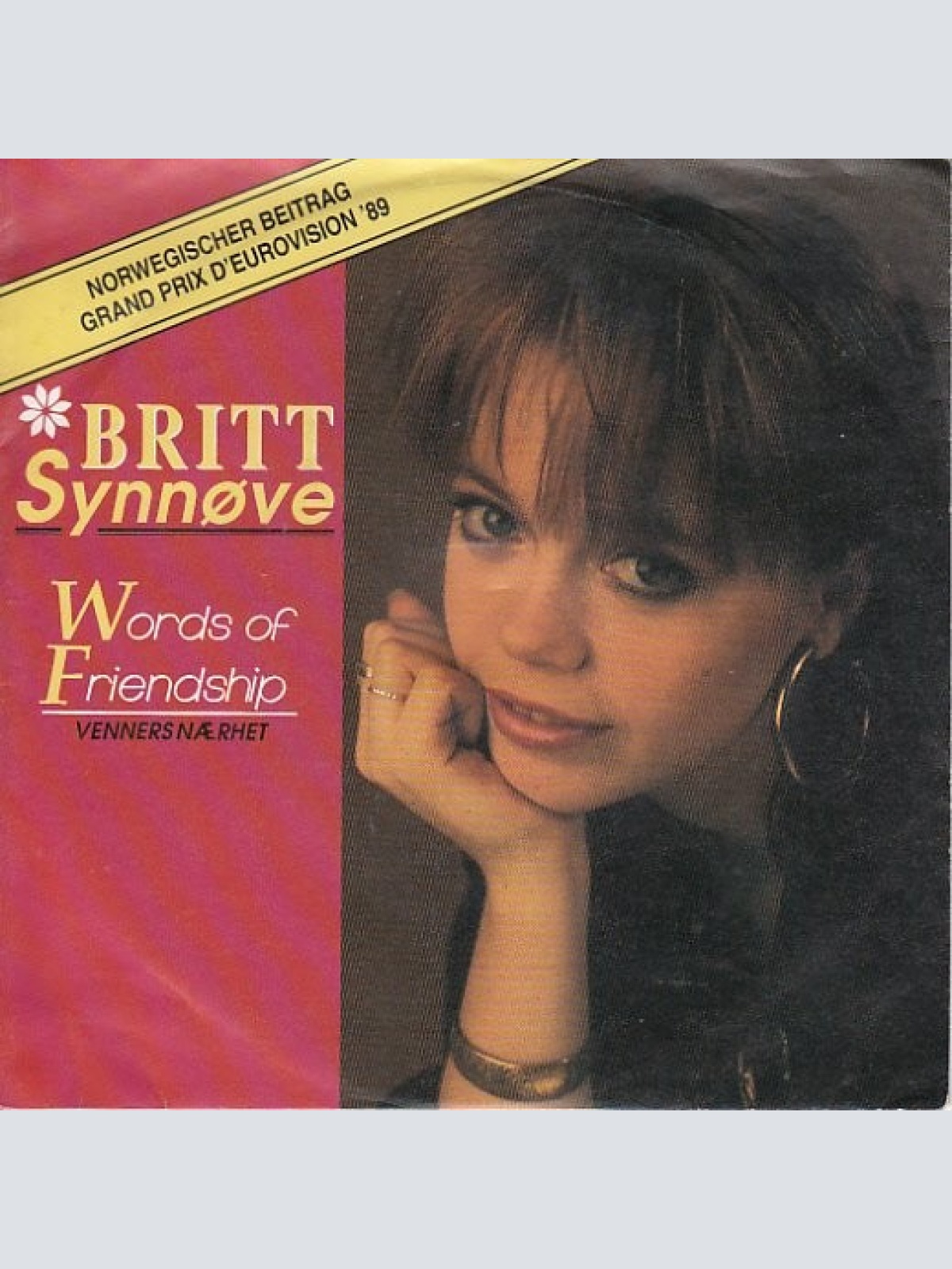 Britt-Synnøve Johansen - Words Of Friendship (7", Single)
