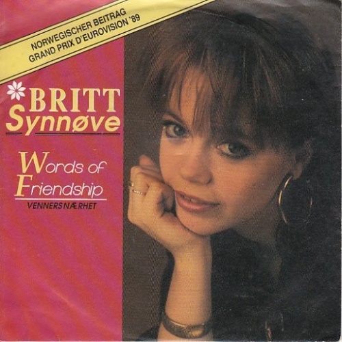 Britt-Synnøve Johansen - Words Of Friendship (7", Single)