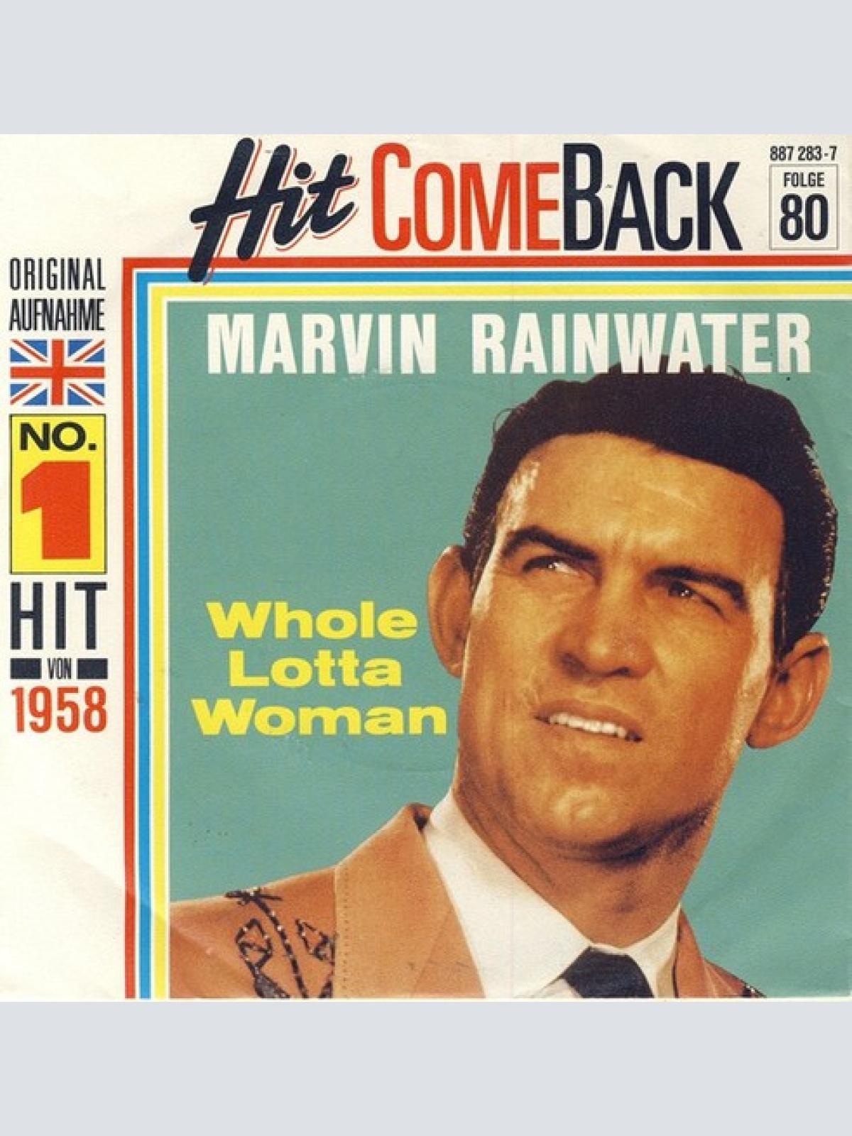 Marvin Rainwater - Whole Lotta Woman (7", Single, Mono, RE)